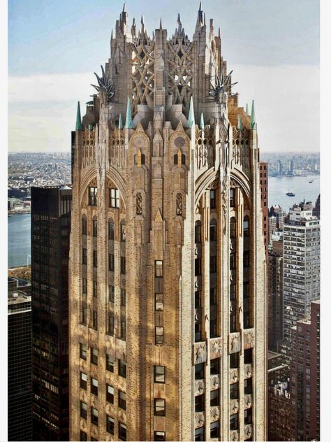 General Electric Building, New York City. Designed by Cross & Cross (1931) Architecture Cool, Architecture Antique, New York Buildings, New York Architecture, Art Deco Buildings, Living Modern, Art Deco Architecture, General Electric, City Buildings