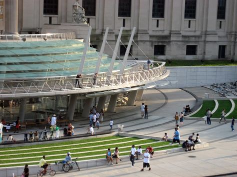 9910 Brooklyn Entry Hero People Plaza Design, Public Square, Brooklyn Museum, Public Realm, Landscape Elements, St Thomas, Prefab Homes, Urban Planning, Public Space