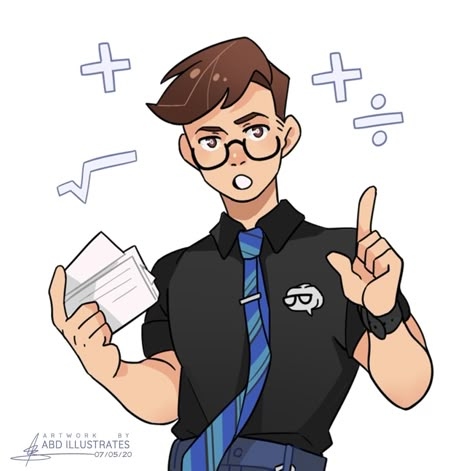 Logan Sanders Fanart Icon, Logan Fanart Sanders Sides, Logan Sanders Icon, Abd Illustrations, Logan Sanders Fanart, Thomas Sanders Vines, Logan Sanders, Body Base Drawing, Sanders Sides