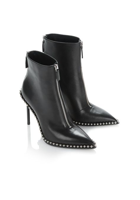 ALEXANDER WANG ERI BOOT BOOTS Adult 12_n_e Ready To Wear Fashion, Accessories Bags Shoes, Boot Pumps, Accessories Bags, Cool Boots, Perfect Shoes, Black White Red, Black Leather Boots, Bags Shoes