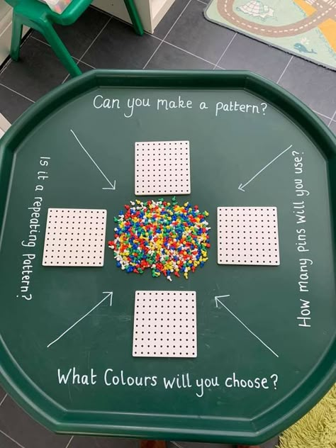 July Provision Activities, Pattern Tuff Tray Ideas, Stay And Play Activities Eyfs, Fine Motor Tuff Tray Ideas, Tuff Table, Tough Tray Ideas, Eyfs Planning, Tuff Tray Activities, Tuff Spot Ideas