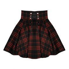 71a58e8cb75904f24cde464161c3e766desc50601114ri Grid Skirt, Gothic Skirt, Red Plaid Skirt, Rok Mini, Goth Outfit, Plaid Wool Skirt, Plaid Mini Skirt, Plaid Skirt, Red And Black Plaid