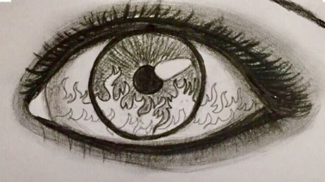 Fire Sketch, Eye Pencil Drawing, Fire Eyes, Fire Drawing, Line Doodles, Eye Sketch, Skulls Drawing, Baby Drawing, Eye Tattoo