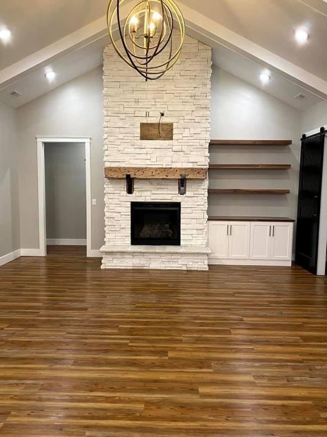 Indoor Fireplace Vaulted Ceiling, Fireplace With Shelving On One Side, Fireplace With Cathedral Ceiling, Fireplace Cathedral Ceiling, Slanted Ceiling Living Room, Fireplace Vaulted Ceiling, Off Center Fireplace, Beach Fireplace, Hastings House