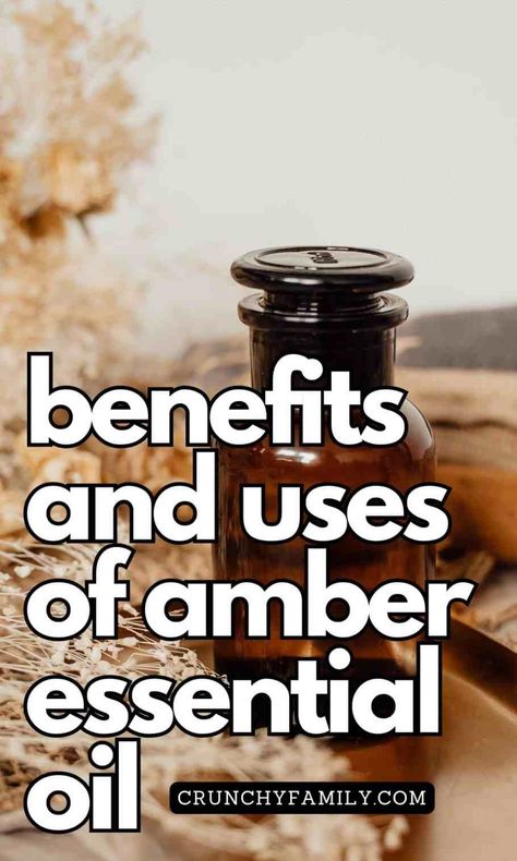 benefits and uses of amber essential oil for the family, and in the home Amber Essential Oil Blends, Amber Crystal Benefits, Baltic Amber Benefits, Benefits Of Cedarwood Essential Oil, Crunchy Lifestyle, Amber Spiritual Natural Gemstones, Amber Essential Oil, Body Care Recipes, Preserving Herbs