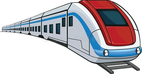 Train Cartoon, Train Clipart, Train Vector, Train Illustration, Train Drawing, Business Cartoons, Learning English For Kids, Train Art, Cartoon Images