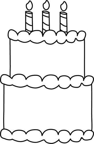 Black and White Birthday Cake Birthday Cake Template Free Printable, Birthday Cake Crafts Preschool, Cake Craft Preschool, Birthday Cake Drawing Simple, Cake Templates Printable, Birthday Drawing Ideas Art, Cake Colouring Pages, Birthday Clipart Black And White, Birthday Cake Craft