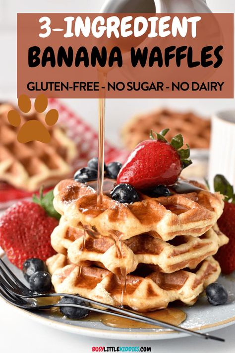 Waffles For Diabetics, Banana Waffles 3 Ingredient Keto, Banana And Egg Waffles, Gluten Free Mini Waffle Maker Recipes, Mini Dash Banana Waffles, Waffle Banana Recipe, Blw Banana Waffles, Gluten Free Banana Waffle Recipe, Banana Oatmeal Waffles Healthy