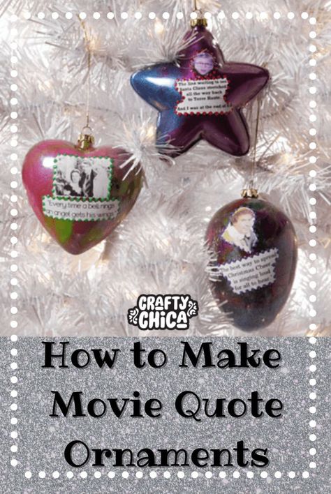 Christmas Movie Ornaments Diy, Watch Christmas Movies, Classic Christmas Movies, Work Diy, Navidad Christmas, Holiday Movie, Christmas Movies, Holiday Tree, Ornaments Diy