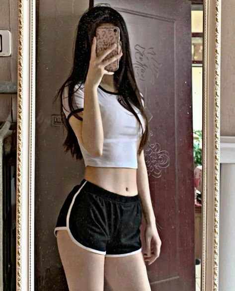 do not repost. Female Clothes Outfits, E Girl Outfits, Girl Fashion Style, Dolphin Shorts, Seductive Clothes, Kawaii Fashion Outfits, Korean Girl Fashion, Stylish Clothes For Women, Kpop Fashion Outfits