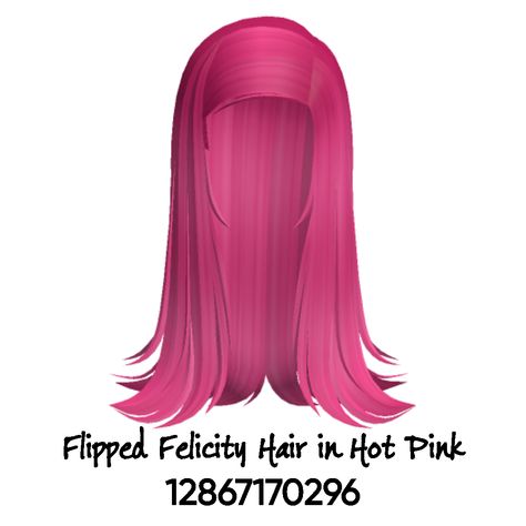 Pink Hair Codes For Berry Ave, Pink Hair Codes, Roblox Id Codes For Pink Hair, Pink Hair Brookhaven Code, Pink Roblox Hair Codes, Roblox Pink Hair Codes, Black And Pink Hair Codes, Roblox Pink Bangs Code, Roblox Code Accessories