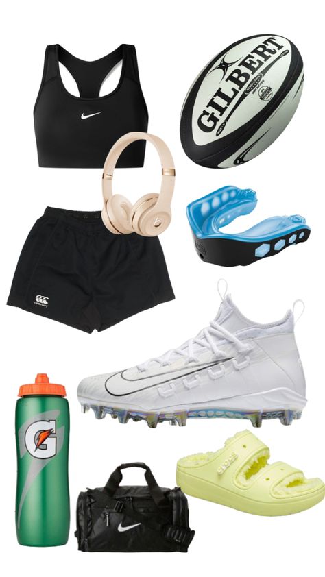 Rugby girl Rugby Outfit Women, Rugby Player Aesthetic, Rugby Girl Aesthetic, Rugby Girlfriend, Rugby Aesthetic Girl, Rugby Aesthetic, Rugby Women, Girls Rugby Aesthetic, Rugby Tattoo