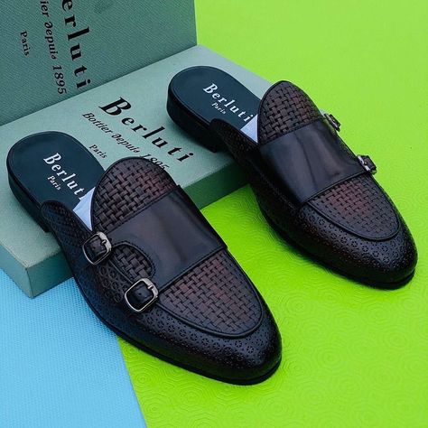 Half Shoes Men Outfit, Leather Half Shoes Men, Half Shoes Men, Lofar Shoes, Shoes Men Outfit, Men Leather Sandals Fashion, Half Shoe, Trendy Mens Shoes, Mens Sandals Fashion