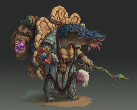 ArtStation - Mikka, Tortle Spore Druid Tortle Dnd, Spore Druid, Dungeons And Dragons Books, Dnd Druid, 2d Drawing, Character And Setting, Creature Artwork, Fiction Idea, Dnd Art