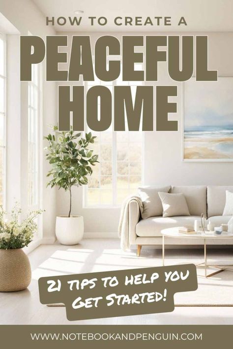 How To Create A Peaceful Home: 21 Tips You Can Use Now! Simple Living Lifestyle, Reading Space, Reading Corners, Meditation Rooms, Peaceful Home, Classy Decor, Nature Inspired Decor, Blue Colour Palette, Inspiring Spaces