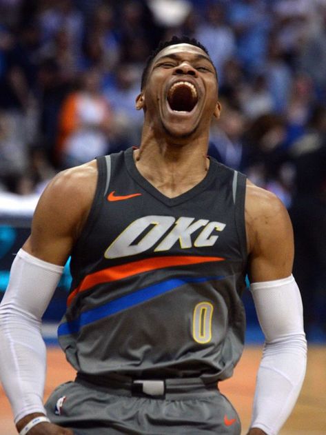 Russ Westbrook, Westbrook Wallpapers, Westbrook Nba, Russel Westbrook, Okc Thunder Basketball, Real Motivation, Thunder Basketball, Basketball Highlights, Okc Thunder