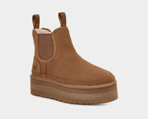 Neumel Platform Chelsea Ugg Platform Boots, Ugg Neumel Platform, Ugg Chelsea Boots, Ugg Platform, Ugg Neumel, Platform Chelsea Boots, Brown Chelsea Boots, Suede Chelsea Boots, Black Chelsea Boots