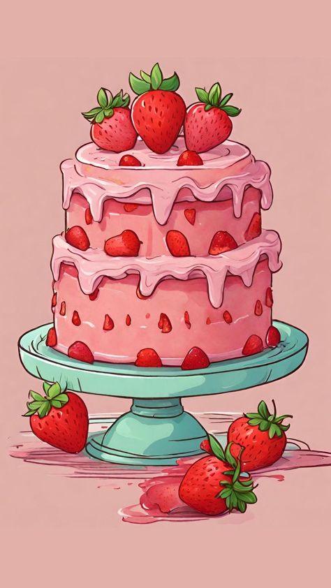 Strawberry Cake