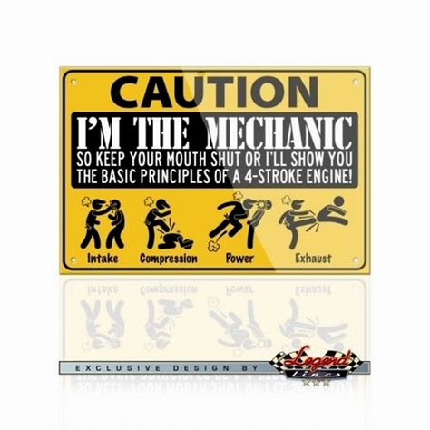 #mechanicalmods #mechanic_addict #mechanicalm #mechanicshop #mechanica #mechanicalanimals #mechanics #mechanicwork #mechanical… Mechanics Office, Mechanics Jokes, Mechanics Quotes, Car Mechanics, Internal Combustion Engine, Mechanic Life, The Mechanic, Aircraft Mechanics, Mechanic Humor