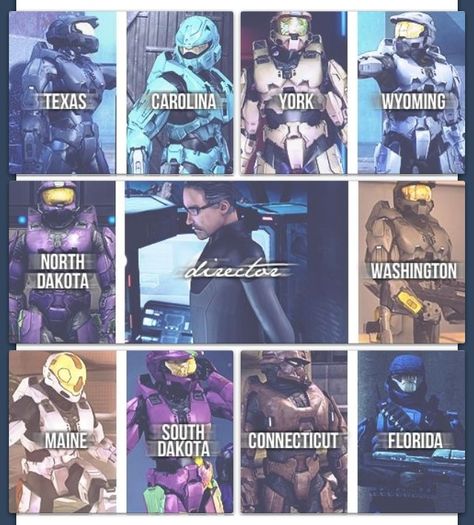 Before Red vs Blue, there was Project Freelancer. Halo Funny, Halo Series, Halo Armor, Achievement Hunter, Red Vs Blue, Rooster Teeth, Geek Life, Nerd Life, Team Fortress 2