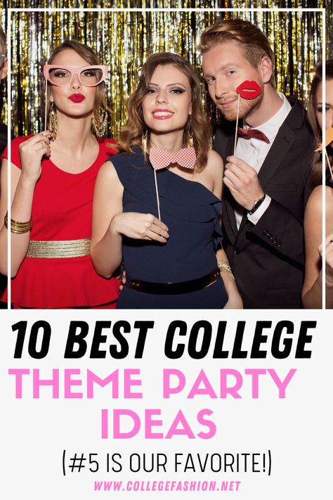 Need some college theme party ideas? You should check out this post! 10 of the Best college theme party ideas that wont flop! Theme For College Event, Theme For Freshers Party, Theme For Freshers Party In College, Farewell Themes College, Themes For Freshers Party, Dress Up Party Themes College, Fun Party Themes College, Freshers Theme Ideas, Party Theme Ideas College