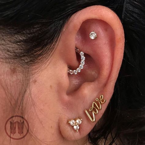 Cartilage Piercing, Body Jewelry, Diamond Earrings, Piercings