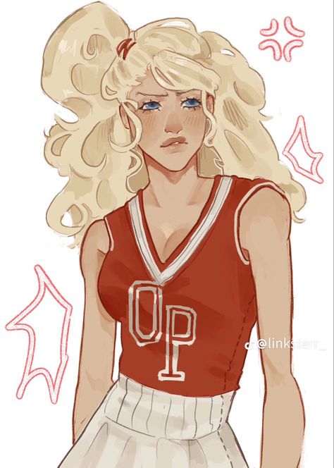 Blonde Hair Character Design, Bebe Stevens, Cheerleading Poses, Cheer Poses, Pretty Drawings, Cute Art Styles, Sketchbook Art Inspiration, Art Tips, Funky Art