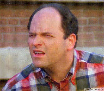 Facepalm Gif, Jason Alexander, Mood Gif, What Gif, Reaction Gif, George Costanza, Spongebob Funny, Geek Humor, Funny Cartoon Quotes