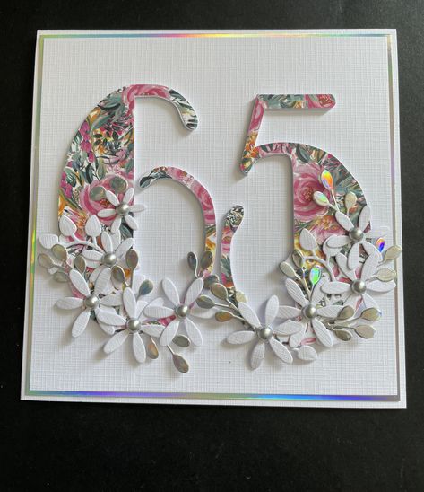 Handmade 65th Birthday Card Ideas, Diy 65th Birthday Cards, 65th Birthday Card Ideas, 65th Birthday Cards For Women, 65th Birthday Cards For Women Handmade, 75th Birthday Cards For Women, 65 Birthday Cards Handmade, Milestone Birthday Cards Handmade, 50th Birthday Card Ideas For Women