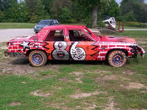 demolition derby cars Demo Derby Cars, Derby Car Ideas Demolition, Demolition Derby Cars Paint Ideas, Cheatin Snakes, Demolition Derby Cars, Mechanical Drawing, Demo Derby, Derby Car, Demolition Derby