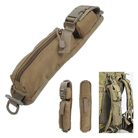 LIVIQILY Two Colors Tactical Molle Accessory Pouch Backpack Shoulder Strap Bag Hunting Tools Pouch (Tan) Mochila Jeans, Molle Accessories, Tactical Accessories, Edc Bag, Survival Bag, Military Gear Tactical, Tac Gear, Hunting Tools, Molle Pouches