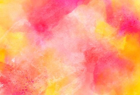 Pink and yellow watercolor texture backg... | Free Photo #Freepik #freephoto #pink-texture #stone-background #stone-texture #pink-watercolor Background Paint, Orange Watercolor, Watercolour Texture Background, Yellow Watercolor, Yellow Textures, Paint Watercolor, Watercolor Images, Princess Art, Texture Background