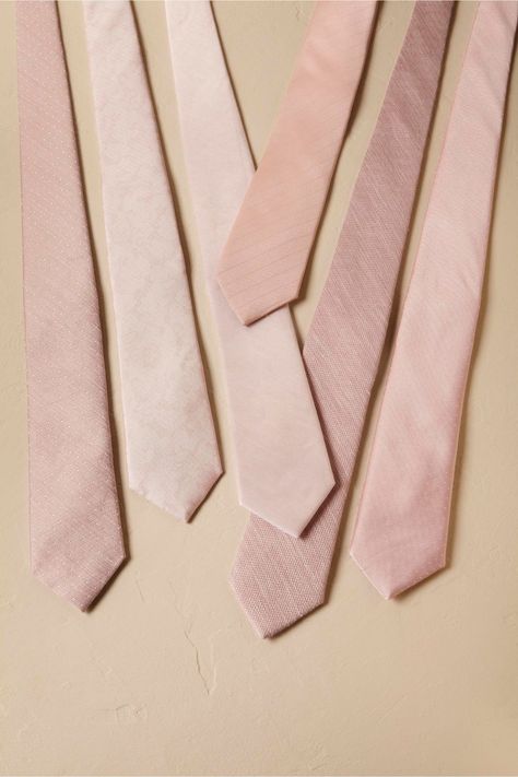 Wedding Themes Ideas, Blush Tie, Champagne Collection, Groom Style Wedding, Blush Collection, Chic Vintage Brides, Themes Ideas, Groomsmen Ties, Wedding Dress Champagne