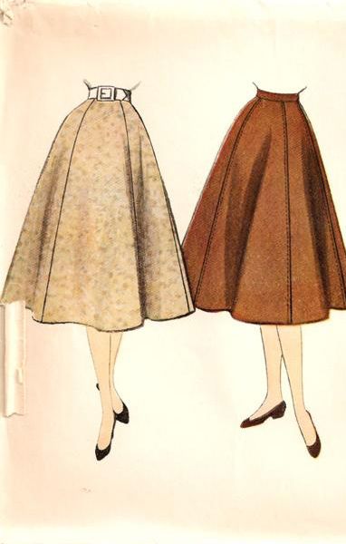 Vintage 1950s Dresses Parties, 40s Skirt, 1950s Dress Patterns, Rockabilly Skirt, 1950s Skirt, 1950s Dresses, Skirt Sewing Pattern, Skirt Sewing, Womens Clothing Patterns