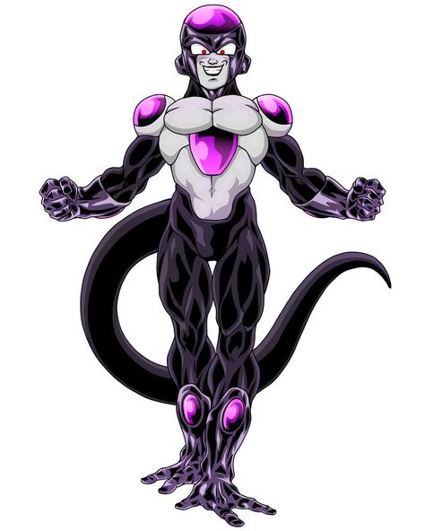 Freza Dragon Ball Black, Black Frieza Manga, Frezzer Db, Frieza Black, Black Freezer, Frieza Art, Black Frieza, Frieza Race, Dbz Drawings