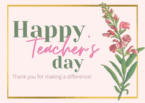 Teacher’s day Card on Behance Happy Teachers Day Card Design, Happy Teacher Day Card, Teachers Day Card Design, Happy Teacher Day, Happy Teachers Day Card, Car Cake Toppers, Happy Teacher, Teachers Day Card, Teacher Day