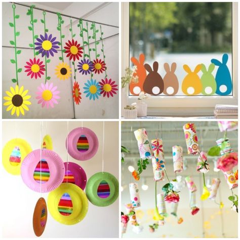 Decorate your Classroom for Easter | Ellisoneducation.com Blog Easter Classroom Decorations, Spring Classroom Decorations, Easter Kindergarten, Easter Classroom, Easter Lessons, Kindergarten Decorations, Easter School, Diy Classroom Decorations, Spring Classroom