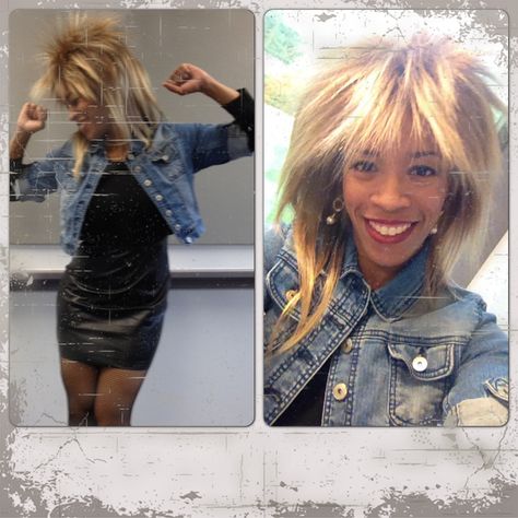 What's love Got to do with it? Tina Turner Tina Turner Outfit Ideas, Tina Turner Halloween Costume, Tina Turner Costume, Costumes For Black Women, Custome Ideas, 80's Clothes, Eighties Party, 80s Costumes, 80s Fashion Party