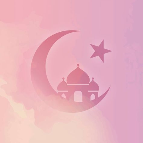 Religious Background, Islamic Greetings, Pink Mosque, Ramadan Design, Ramadan Eid Mubarak, Eid Background, About Ramadan, Islamic Holidays, Event Posters