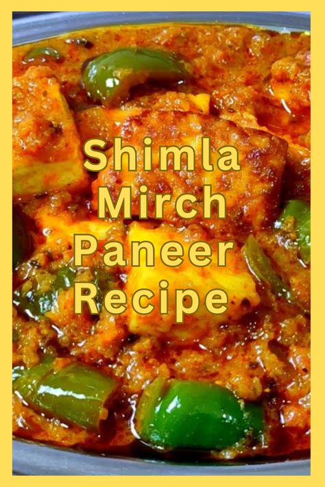 shimlamirchpaneerkadhai#paneerkadhai#shimlamirchpaneersabzi#shimlamirchpaneermasala#shimlamirchsabzi Shimla Mirch Recipes Indian, Paneer Cheese, Paneer Recipe, Curry Recipes Indian, Paneer Recipes, Indian Curry, Curry Sauce, North India, Shimla