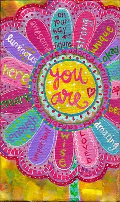 Positive Affirmation Canvas Painting, Paintings With Words On Canvas, Affirmations Painting, Affirmation Painting, Positive Paintings, Positive Painting, Healing Paintings, Soul Love Quotes, Happy Words