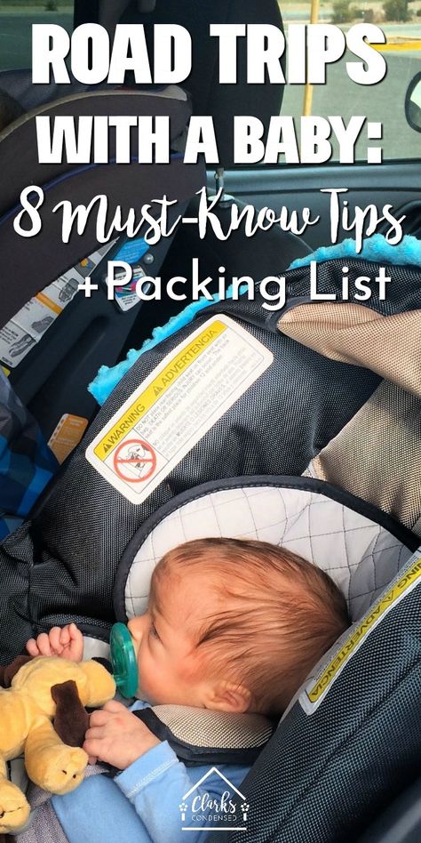 Road Trip With Newborn, Road Trips With Babies, Travel With Baby, Roadtrip With Baby, Baby Road Trip Packing List, Road Trip With A Newborn, Baby Road Trip, Travel Tips With Baby, Road Trip Packing List