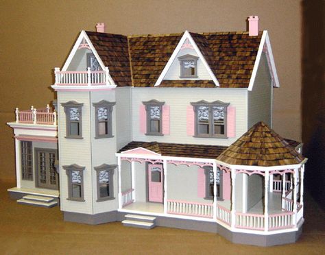 free doll house plans | by mosttrends Dollhouse Woodworking Plans, Doll House Flooring, Wooden Dollhouse Kits, Real Good Toys, Dolls House Shop, Free Barbie, Doll House Plans, Plans House, Mini Doll House