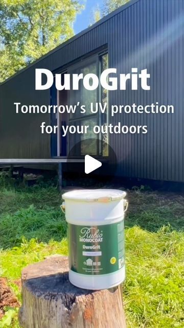 Rubio Monocoat South Africa on Instagram: "It’s here, our new exterior oil, 𝗗𝘂𝗿𝗼𝗚𝗿𝗶𝘁 🙌🏼

Thanks to this new patented FibreGrit Technology, this oil provides a tough mechanical protection in just one single layer for all your exterior wood.

Tomorrow’s UV protection for your outdoors! ✨

#rubiomonocoat #woodfinish #woodprotection #outdoors #exterior #durogrit #innovation #technology #fibregrit" Rubio Monocoat, Exterior Wood, Wooden Storage, Innovation Technology, Wood Finish, Uv Protection, South Africa, Exterior, Technology