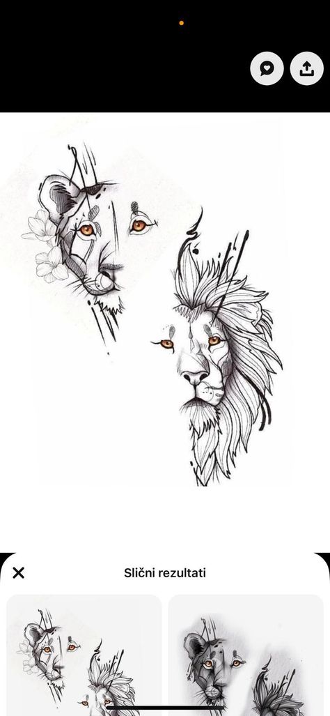 Lion Tattoo, Tattoo Ideas, Lion, Tattoos, Black, Design, Art