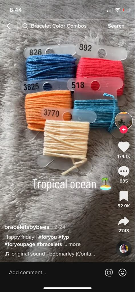 String Color Combos, Thread Bracelet Color Combos, String Bracelet Color Combos, Bracelet Color Combos, Bracelet Colours, Bracelet Combos, Bracelet Colors, Diy Bracelets With String, String Bracelet Patterns