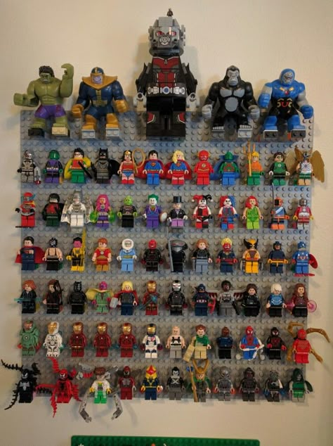 Lego Sets Marvel, Lego Marvel Display, Lego X Men, Lego Marvel Minifigures, Lego Batman Minifigures, Lego Superheroes, Lego Basic, Lego Minifigure Display, Lego Figurine