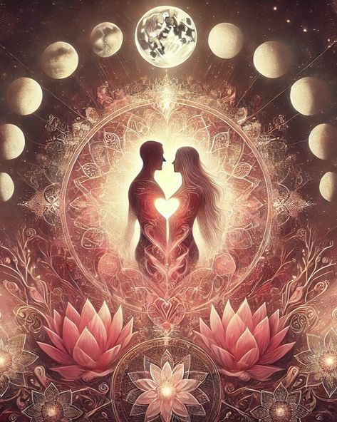 �💖 Eternal Love – A Divine Connection ✨

Two souls intertwined in a cosmic dance, radiating warmth, passion, and harmony. 🔥✨ The glowing heart-shaped aura symbolizes deep spiritual love, while the moon phases above reflect the ever-evolving nature of true connection. Sacred geometry and celestial light weave together, reminding us that love transcends time and space. Let this mystical vision inspire you to embrace the energy of unconditional love. 💫

Save this if you believe in soul connection... Souls Intertwined, Glowing Heart, True Connection, Cosmic Dance, The Moon Phases, Divine Connections, Spiritual Love, Soul Connection, Two Souls