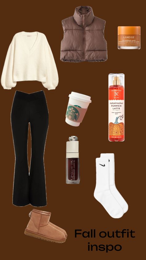 Fall outfit inspo!! #outfitinspo #fallfashion Outfits Inspo Aesthetic, Fall Preppy Outfits, Best Fall Outfits, Basic Girl Outfit, Preppy Fall Outfits, Aesthetic 2024, Preppy Fall, Casual Preppy Outfits, Cute Lazy Day Outfits