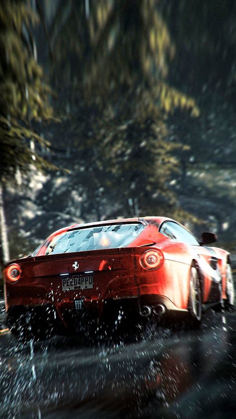 Car Mobile Wallpaper, Nfs Need For Speed, Gamer Wallpaper, Need For Speed Rivals, Nfs Heat, Car Aesthetics, Mustang Wallpaper, Ferrari F12berlinetta, Game Wallpaper